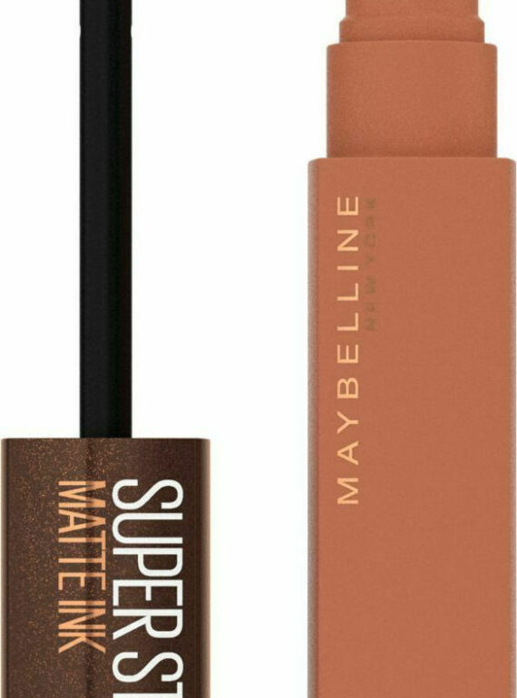Maybelline Super Stay Matte Ink Liquid Coffee Edition 255 Chai Genius