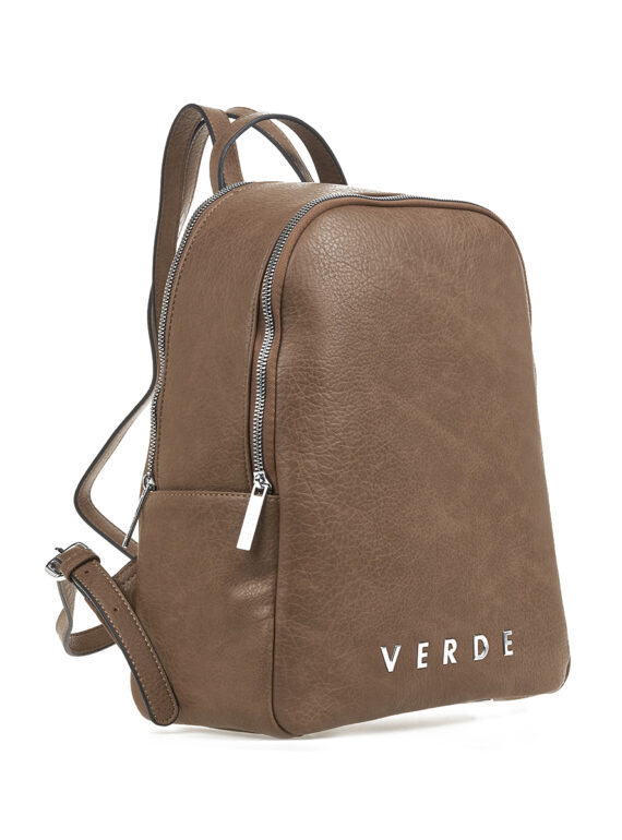 Verde 16-7483 Γυναικείo Σακίδιο Πλάτης Taupe