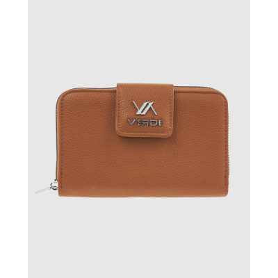 Verde 18-1510 Γυναικείο Πορτοφόλι Camel