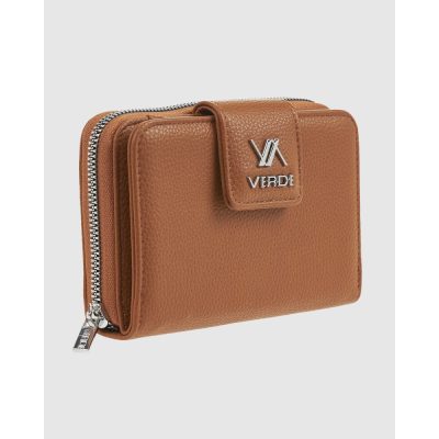 Verde 18-1510 Γυναικείο Πορτοφόλι Camel