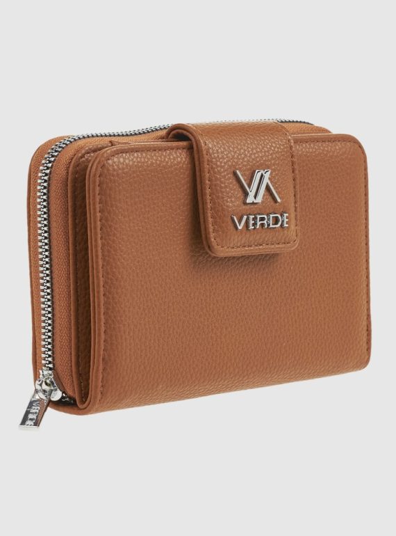 Verde 18-1510 Γυναικείο Πορτοφόλι Camel