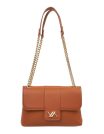 Verde 16-7738 Γυναικεία Τσάντα Χιαστί Camel