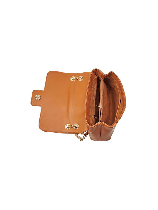 Verde 16-7738 Γυναικεία Τσάντα Χιαστί Camel