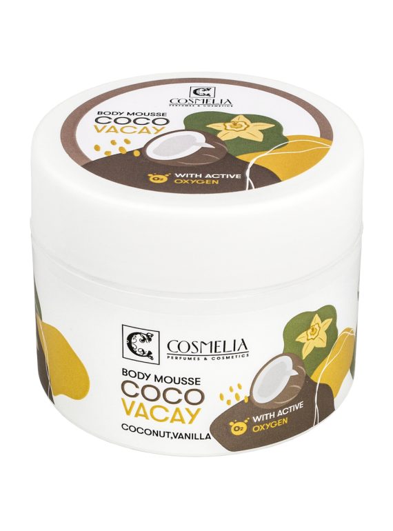 Cosmelia Coco Vacay Coconut & Vanilla Body Mousse 200 ml