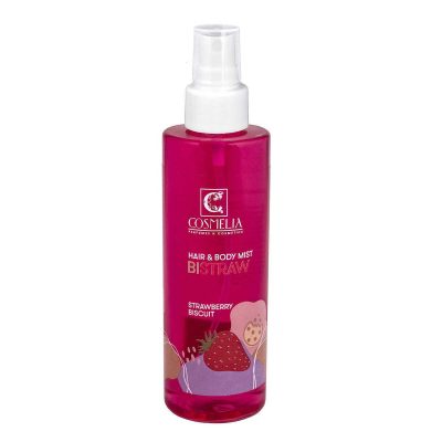 Cosmelia Bistraw Strawberry Biscuit Hair & Body mist 200 ml
