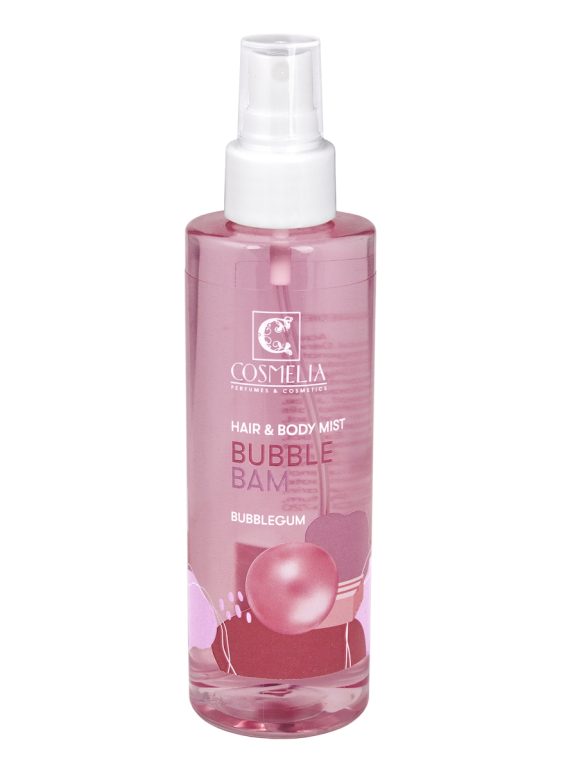 Cosmelia Bubble Bam Bubblegum Hair & Body mist 200 ml