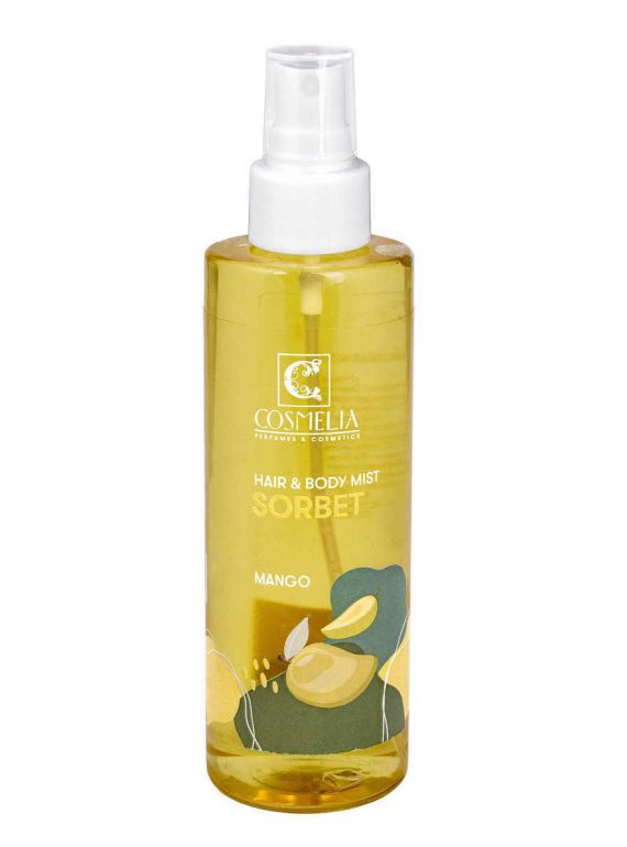 Cosmelia Sorbet Mango Hair & Body mist 200 ml