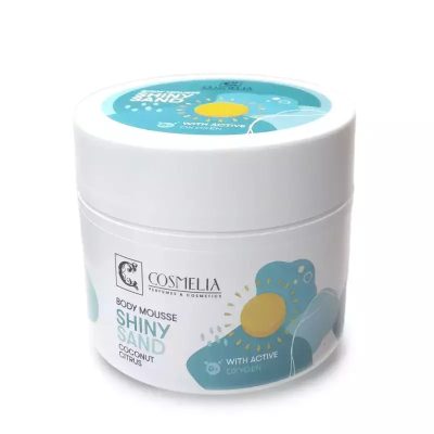 Cosmelia Ενεργού Οξυγόνου Shiny Sand Body Mousse 200 ml