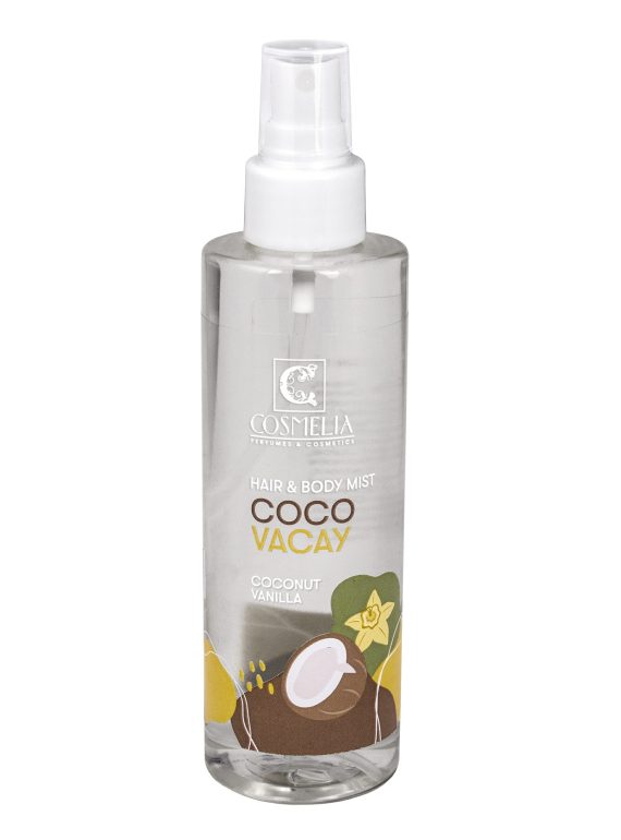 Cosmelia Coco Vacay Coconut & Vanilla Hair & Body mist 200 ml